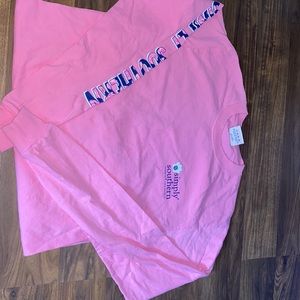 A pink simply southern long sleeve.